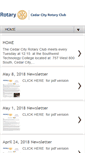 Mobile Screenshot of cedarcityrotaryclub.com